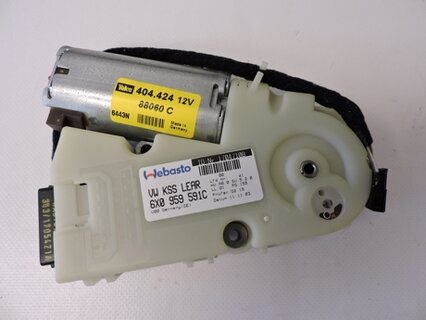 Motor posuvné střechy FABIA II., ORIGINAL 6X0959591C
