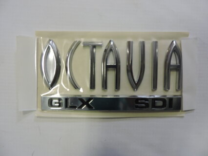 Nápis OCTAVIA GLX SDI 1U6853687AC FXC