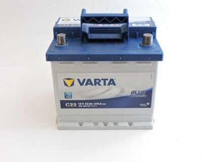 VARTA BLUE DYNAMIC 12V 52Ah 470A, 552400047313