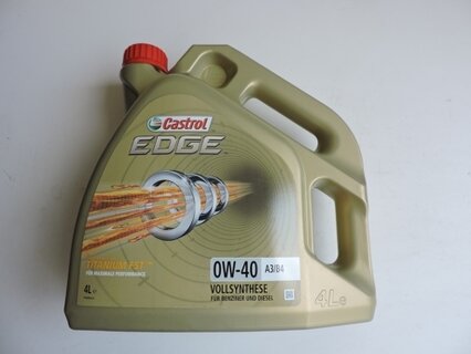 CASTROL EDGE 0W-40 4L