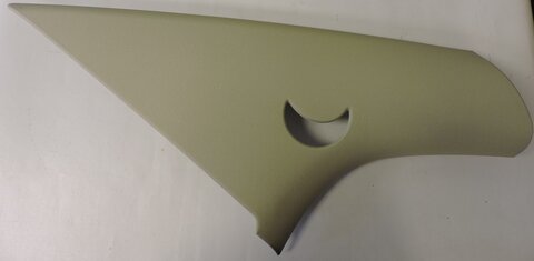 Panel zadního sloupku levý béžový SUPERB I., ORIGINAL 3U5868201F5J7