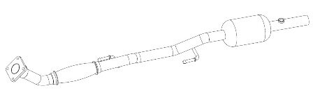Katalyzátor FABIA I. 1,4 16V, TYLL T00144