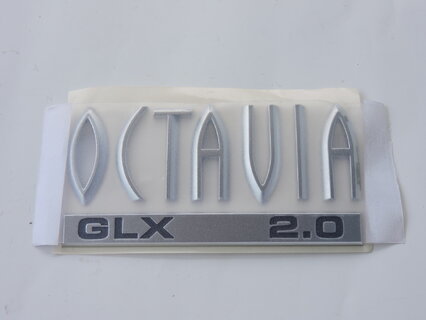 Nápis OCTAVIA GLX 2,0, ORIGINAL 1U6853687AE