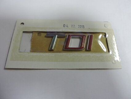 Nápis TDI SUPERB II., ORIGINAL 3T0853687A