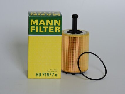 Filtr oleje OCTAVIA II. diesel, MANN FILTER HU719/7x