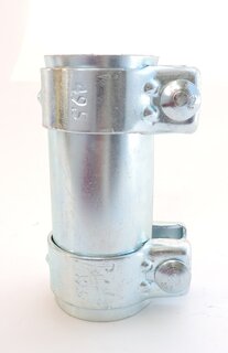 Spona výfuku dvojitá 45x125 mm