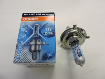 H4 12V COOL BLUE, OSRAM 64193CBN