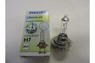 H7 12V Lifetime x4, PHILIPS 12972LLECOC1