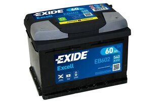 EXIDE 12V 60Ah 540A