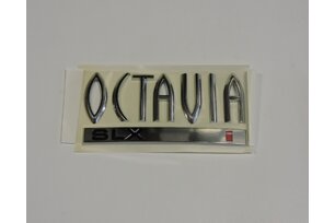 Nápis OCTAVIA SLX, ORIGINAL 1U6853687AF