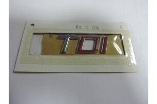 Nápis TDI SUPERB II., ORIGINAL 3T0853687A