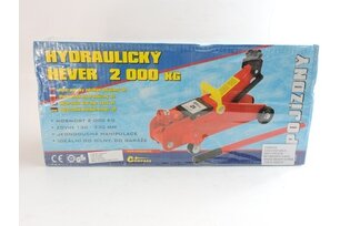 Zvedák pojízdný hydraulický 2T, CN