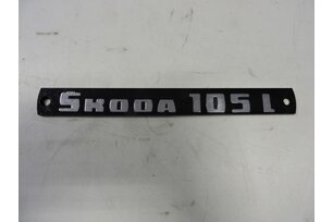Nápis ŠKODA 105L, CZ